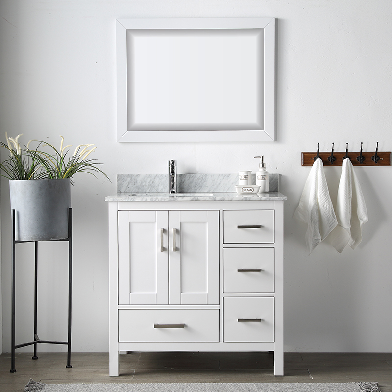 Dvk 36d Dakota Kitchen Sinks Faucets Vanities Tubs Toilets Accessories - 36 Bathroom Vanity With Sink Top Views
