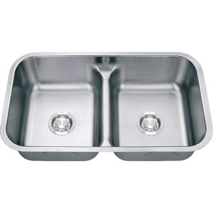 gs18-5050ld double bowl kitchen sink