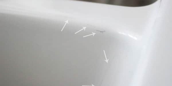 acrylic kitchen sink repair